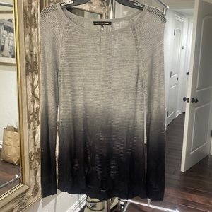 Rag and bone burn out knit top